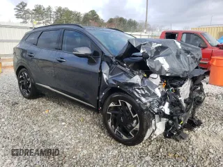 2024 Kia Sportage SX-Prestige with VIN 5XYK53DF5RG184045, listed as a Copart auction lot 47675345 with 5,832 mi miles and Salvage Title. Bid and sale history available at carsss.com. Image 4.