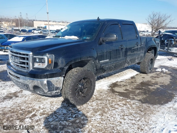 2013 GMC Sierra 1500 SLT with VIN 3GTP2WE79DG377543, listed as a IAAI auction lot 41407899 with 101,827 mi miles. Bid and sale history available at carsss.com. Image 17.