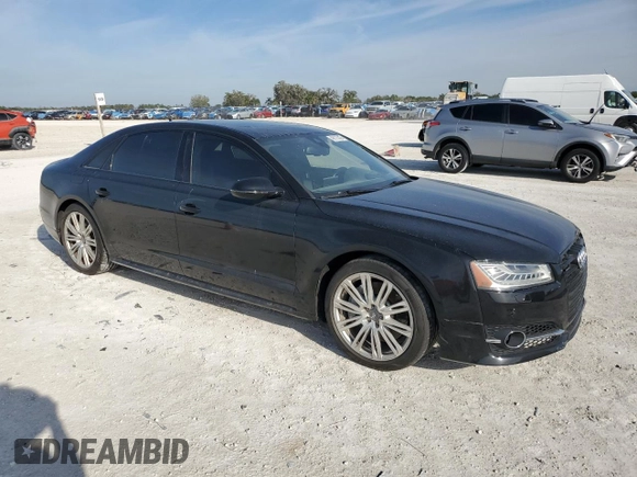 2017 Audi A8 Sport z VIN WAU43AFD9HN019845, wystawiony jako Copart lot #48113205 z przebiegiem 65 434 mil mil oraz Szkoda całkowita • Salvage title. Historia ofert i sprzedaży dostępna na DreamBid. Obrazek 4.
