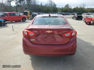 2017 Chevrolet Cruze LT with VIN 1G1BE5SM8H7132152, listed as a Copart auction lot 42724675 with 104,012 mi miles and Salvage Title. Bid and sale history available at carsss.com. Image 6.