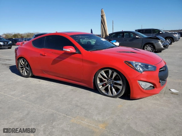 2015 Hyundai Genesis Coupe 3.8L Ultimate with VIN KMHHU6KJ4FU123152, listed as a Copart auction lot 86917254 with 104,173 mi miles and Salvage Title. Bid and sale history available at carsss.com. Image 4.
