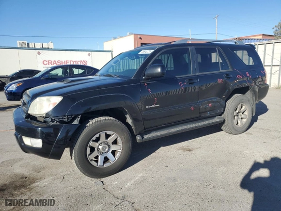 2004 Toyota 4Runner SR5 with VIN JTEZU14R340035062, listed as a Copart auction lot 46948735 with 227,169 mi miles and Salvage Title. Bid and sale history available at carsss.com. Image 1.