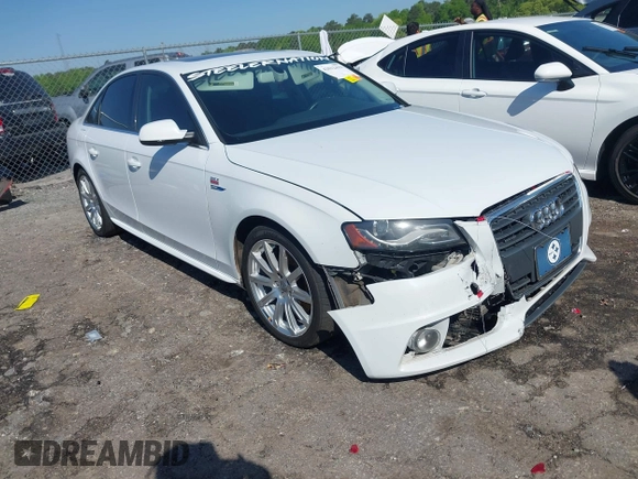 2012 Audi A4 Prestige с VIN WAUKFAFL9CN014823, выставлен на аукционе IAAI как лот 42012419 с пробегом 156 849 миль миль и . История ставок и продаж доступна на DreamBid. Изображение 1.