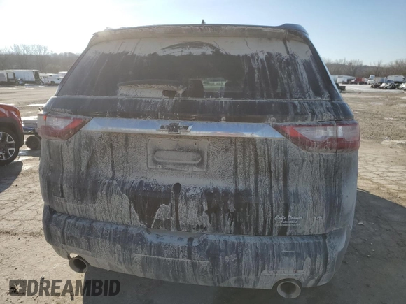2019 Chevrolet Traverse LT Cloth with VIN 1GNEVGKW3KJ243291, listed as a Copart auction lot 82476534 with 131,729 mi miles and Salvage Title. Bid and sale history available at carsss.com. Image 6.