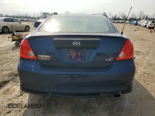 2005 Scion tC with VIN JTKDE177450043414, listed as a Copart auction lot 45733675 with 297,528 mi miles and Salvage Title. Bid and sale history available at carsss.com. Image 6.