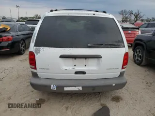 2000 Dodge Caravan with VIN 2B4GP2534YR560661, listed as a Copart auction lot 76496104 with 55,271 mi miles and Salvage Title. Bid and sale history available at carsss.com. Image 6.
