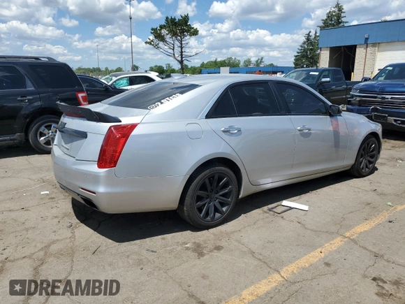 2015 Cadillac CTS Luxury AWD with VIN 1G6AX5SX7F0125323, listed as a Copart auction lot 62887835 with 87,437 mi miles and Clean title. Bid and sale history available at DreamBid. Image 3.