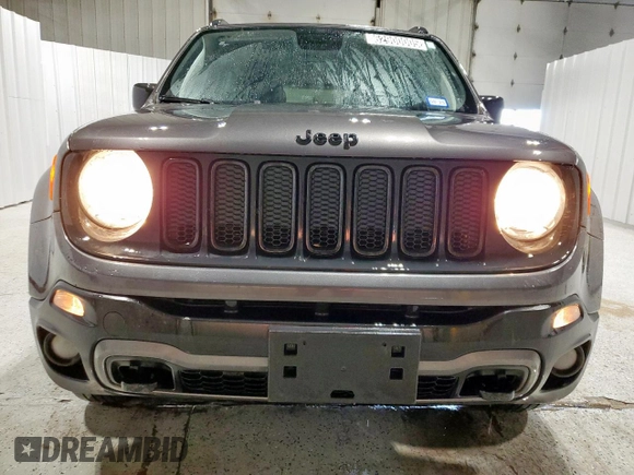 2018 Jeep Renegade Upland z VIN ZACCJBAB3JPH65558, wystawiony jako Copart lot #62900005 z przebiegiem 117 998 mil mil oraz Czysty tytuł • Clean title. Historia ofert i sprzedaży dostępna na DreamBid. Obrazek 5.