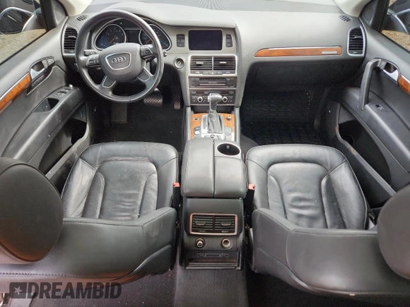 2015 Audi Q7 Premium Plus with VIN WA1LGAFE4FD026419, listed as a Copart auction lot 62764485 with 156,613 mi miles and Clean title. Bid and sale history available at DreamBid. Image 8.