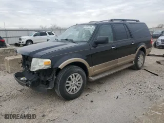 2014 Ford Expedition EL XLT with VIN 1FMJK1H54EEF51123, listed as a Copart auction lot 50251385 with 203,362 mi miles and Salvage Title. Bid and sale history available at carsss.com. Image 1.