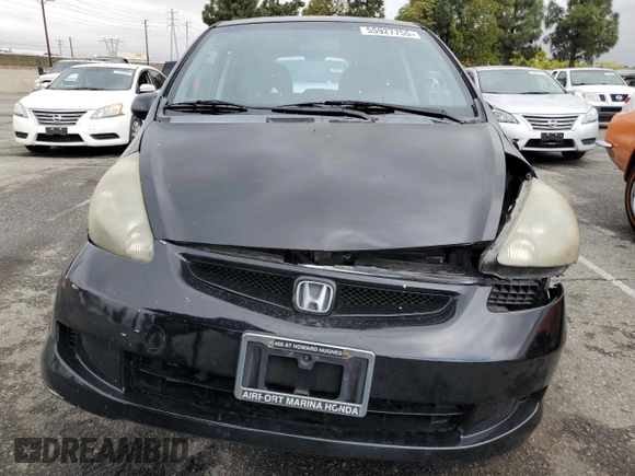 2007 Honda Fit z VIN JHMGD38457S012962, wystawiony jako Copart lot #55927755 z przebiegiem 172 153 mil mil oraz Szkoda całkowita • Salvage title. Historia ofert i sprzedaży dostępna na DreamBid. Obrazek 5.