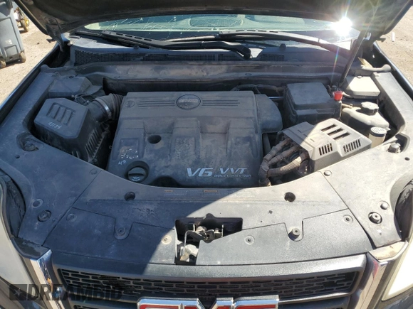 2010 GMC Terrain SLT-1 z VIN 2CTFLFEY4A6393310, wystawiony jako Copart lot #56307155 z przebiegiem 86 898 mil mil oraz Szkoda całkowita • Salvage title. Historia ofert i sprzedaży dostępna na DreamBid. Obrazek 11.