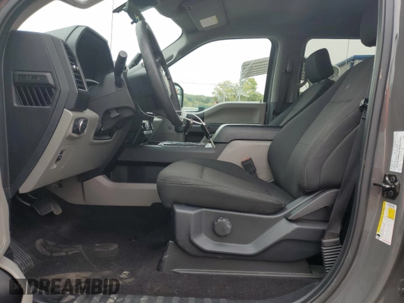 2020 Ford F-150 XL with VIN 1FTEW1CP8LFC51319, listed as a Copart auction lot 71306614 with 56,373 mi miles and Salvage Title. Bid and sale history available at carsss.com. Image 7.