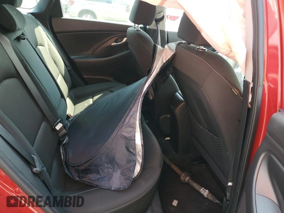 2019 Hyundai Elantra GT with VIN KMHH35LE9KU102791, listed as a Copart auction lot 71673744 with 93,191 mi miles and Salvage Title. Bid and sale history available at carsss.com. Image 11.