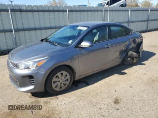 2020 Kia Rio LX with VIN 3KPA24AD4LE329500, listed as a Copart auction lot 48577625 with 72,184 mi miles and Salvage Title. Bid and sale history available at carsss.com. Image 1.