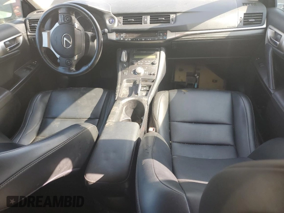 2017 Lexus CT 200h with VIN JTHKD5BH5H2289985, listed as a Copart auction lot 64888015 with 91,247 mi miles and Salvage title. Bid and sale history available at DreamBid. Image 8.
