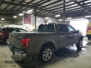2015 Ford F-150 XLT with VIN 1FTEW1EG4FKD01433, listed as a Copart auction lot 58144465 with 102,059 mi miles and Salvage title. Bid and sale history available at DreamBid. Image 3.