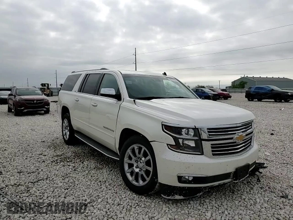 2015 Chevrolet Suburban LTZ with VIN 1GNSCKKC2FR177759, listed as a Copart auction lot 50919105 with 87,793 mi miles and Salvage Title. Bid and sale history available at DreamBid. Image 12.