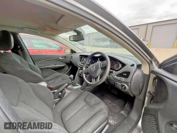 2013 Dodge Dart SE with VIN 1C3CDFAA4DD247102, listed as a Copart auction lot 56041575 with 106,068 mi miles and Clean Title. Bid and sale history available at carsss.com. Image 5.