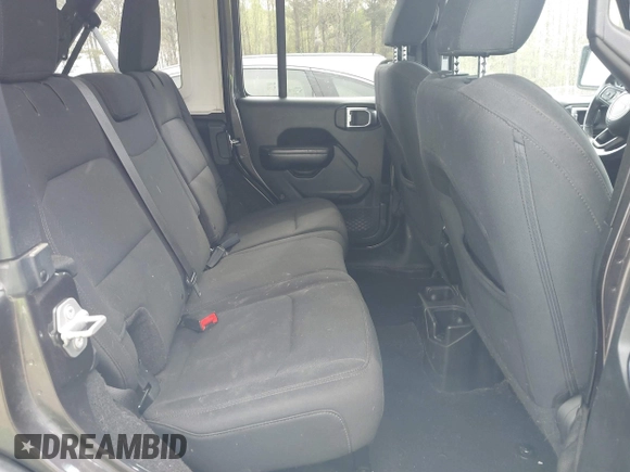 2018 Jeep Wrangler Unlimited Sport S z VIN 1C4HJXDG8JW112639, wystawiony jako IAAI lot #41951965 z przebiegiem 93 853 mil mil oraz . Historia ofert i sprzedaży dostępna na DreamBid. Obrazek 8.