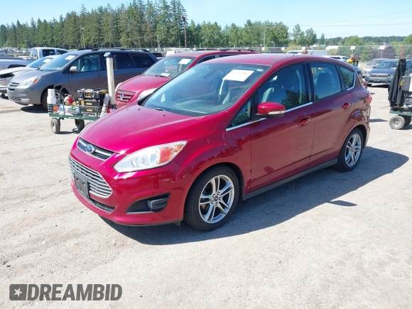 2013 Ford C-Max SEL z VIN 1FADP5BU9DL541245, wystawiony jako IAAI lot #42327686 z przebiegiem 70 507 mil mil oraz . Historia ofert i sprzedaży dostępna na DreamBid. Obrazek 2.
