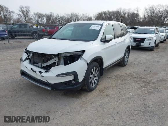 2022 Honda Pilot EX-L с VIN 5FNYF6H56NB098884, выставлен на аукционе IAAI как лот 41924421 с пробегом 68 868 миль миль и . История ставок и продаж доступна на DreamBid. Изображение 17.