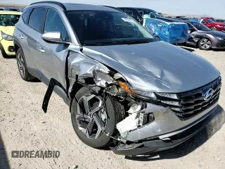 2022 Hyundai Tucson SEL with VIN 5NMJFCAE7NH089359, listed as a Copart auction lot 48527075 with 73,938 mi miles and Salvage Title. Bid and sale history available at DreamBid. Image 12.