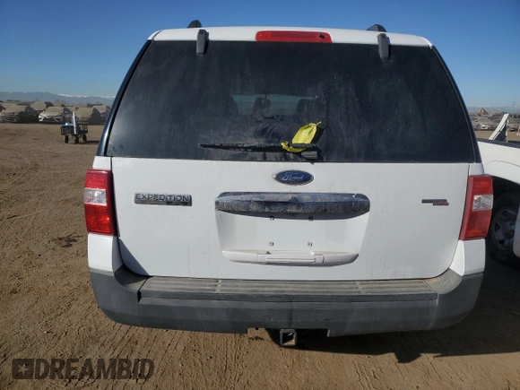 2007 Ford Expedition Max XLT with VIN 1FMFK16567LA36096, listed as a Copart auction lot 88720615 with 439,642 mi miles and Salvage title. Bid and sale history available at DreamBid. Image 6.