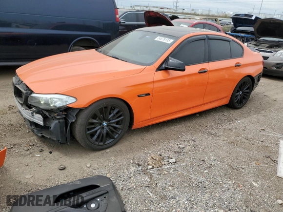 2012 BMW 5 Series 535i xDrive z VIN WBAFU7C50CDU64592, wystawiony jako Copart lot #54578135 z przebiegiem 125 983 mil mil oraz Szkoda całkowita • Salvage title. Historia ofert i sprzedaży dostępna na DreamBid. Obrazek 1.