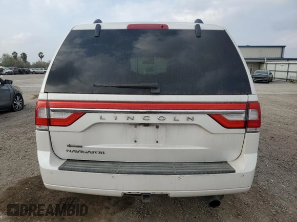 2017 Lincoln Navigator Select with VIN 5LMJJ2HT7HEL14084, listed as a Copart auction lot 47703915 with 98,919 mi miles and Salvage title. Bid and sale history available at DreamBid. Image 6.