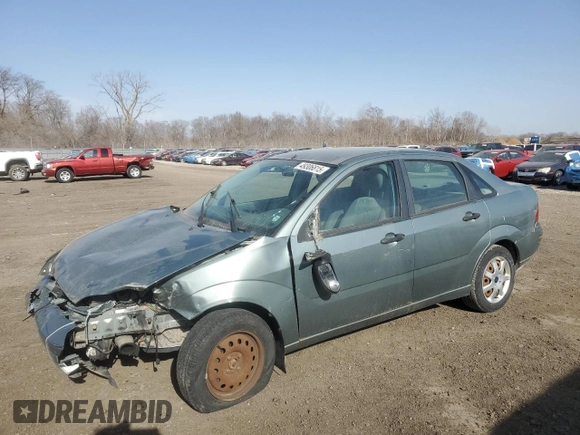 2005 Ford Focus S with VIN 1FAFP34NX5W175332, listed as a Copart auction lot 49306815 with 146,290 mi miles and Salvage Title. Bid and sale history available at carsss.com. Image 1.