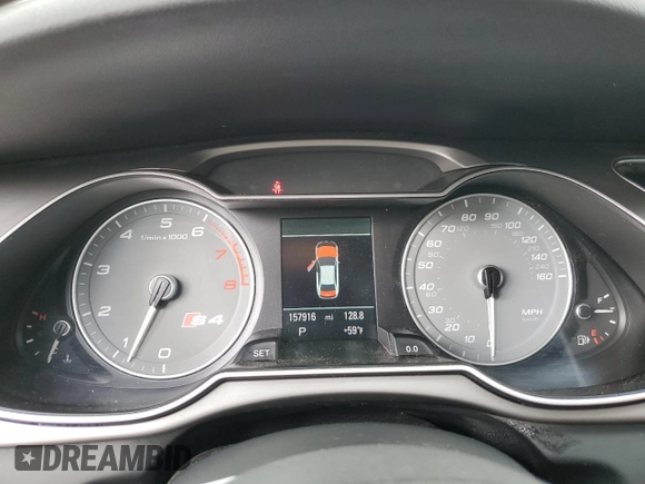 2013 Audi S4 Premium Plus z VIN WAUBGAFL4DA163369, wystawiony jako Copart lot #56471525 z przebiegiem 157 916 mil mil oraz Szkoda całkowita • Salvage title. Historia ofert i sprzedaży dostępna na DreamBid. Obrazek 9.