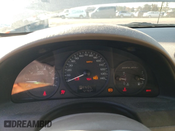 2004 Chevrolet Malibu Maxx LS with VIN 1G1ZT62804F242612, listed as a Copart auction lot 80768504 with 72,793 mi miles and Salvage Title. Bid and sale history available at carsss.com. Image 9.