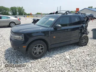 2023 Ford Bronco Sport Badlands z VIN 3FMCR9D95PRD01238, wystawiony jako Copart lot #60709725 z przebiegiem 23 943 mil mil oraz Szkoda całkowita • Salvage title. Historia ofert i sprzedaży dostępna na DreamBid. Obrazek 1.