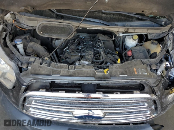2017 Ford Transit Passenger XL z VIN 1FBAX2CG1HKB53933, wystawiony jako Copart lot #71835964 z przebiegiem 118 240 mil mil oraz Szkoda całkowita • Salvage title. Historia ofert i sprzedaży dostępna na DreamBid. Obrazek 12.