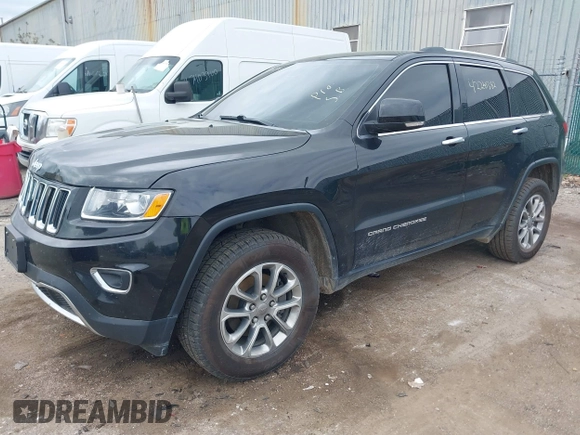 2014 Jeep Grand Cherokee Limited z VIN 1C4RJFBG6EC584346, wystawiony jako IAAI lot #42220382 z przebiegiem 159 272 mil mil oraz . Historia ofert i sprzedaży dostępna na DreamBid. Obrazek 2.
