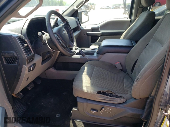 2017 Ford F-150 XL with VIN 1FTEW1EG2HKD66347, listed as a Copart auction lot 53295145 with 134,281 mi miles and Clean Title. Bid and sale history available at carsss.com. Image 7.