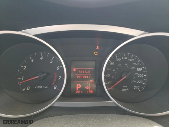 2011 Mitsubishi Outlander LS with VIN JA4JT3AX8BU607942, listed as a Copart auction lot 69328304 with 280,947 mi miles and Clean Title. Bid and sale history available at carsss.com. Image 9.