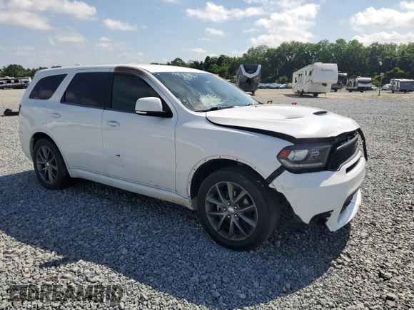2018 Dodge Durango GT with VIN 1C4RDHDG6JC482779, listed as a Copart auction lot 57509505 with Not provided miles and Salvage title. Bid and sale history available at DreamBid. Image 4.