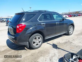 2014 Chevrolet Equinox LTZ with VIN 2GNALDEK9E6196944, listed as a IAAI auction lot 41890140 with 167,423 mi miles. Bid and sale history available at carsss.com. Image 4.