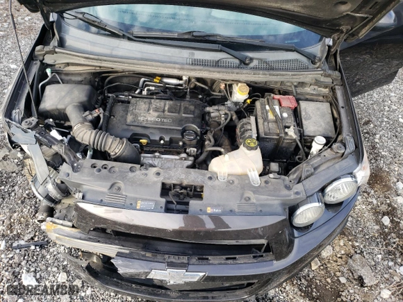 2014 Chevrolet Sonic LT with VIN 1G1JC5SB6E4155023, listed as a Copart auction lot 85260174 with 78,358 mi miles and Salvage Title. Bid and sale history available at carsss.com. Image 11.