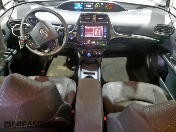 2022 Toyota Prius L Eco with VIN JTDKAMFU3N3182144, listed as a Copart auction lot 61090375 with 81,673 mi miles and Clean title. Bid and sale history available at DreamBid. Image 8.