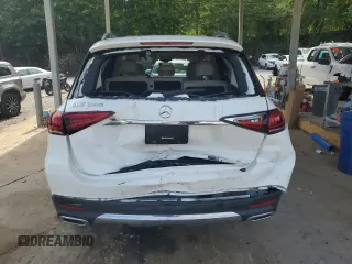 2022 Mercedes-Benz GLE 350 with VIN 4JGFB4JE6NA736203, listed as a Copart auction lot 62463835 with 56,676 mi miles and Salvage title. Bid and sale history available at DreamBid. Image 6.