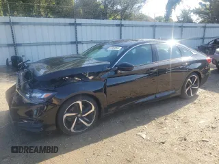 2020 Honda Accord Sport z VIN 1HGCV1F31LA132769, wystawiony jako Copart lot #61858065 z przebiegiem 42 262 mil mil oraz Szkoda całkowita • Salvage title. Historia ofert i sprzedaży dostępna na DreamBid. Obrazek 1.