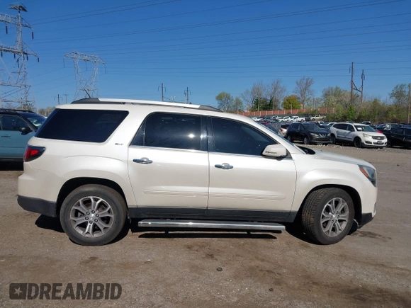 2013 GMC Acadia SLT with VIN 1GKKVRKD5DJ153329, listed as a IAAI auction lot 42039953 with 130,688 mi miles. Bid and sale history available at carsss.com. Image 13.