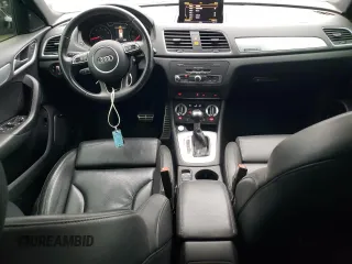 2015 Audi Q3 2.0T Prestige with VIN WA1GFCFS7FR003855, listed as a Copart auction lot 83591274 with 99,873 mi miles and Salvage Title. Bid and sale history available at carsss.com. Image 8.