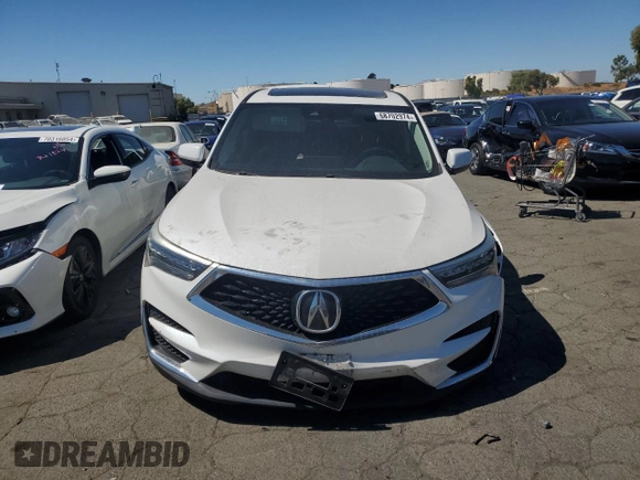 2020 Acura RDX w/Technology Pkg with VIN 5J8TC2H50LL030149, listed as a Copart auction lot 68702974 with 29,809 mi miles and Salvage Title. Bid and sale history available at carsss.com. Image 5.