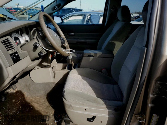 2006 Dodge Durango SLT with VIN 1D4HD48N06F187408, listed as a Copart auction lot 51671385 with 243,019 mi miles and Salvage title. Bid and sale history available at DreamBid. Image 7.