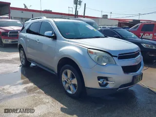 2012 Chevrolet Equinox LTZ with VIN 2GNALFEK9C1159074, listed as a IAAI auction lot 41940420 with 186,651 mi miles. Bid and sale history available at carsss.com. Image 1.