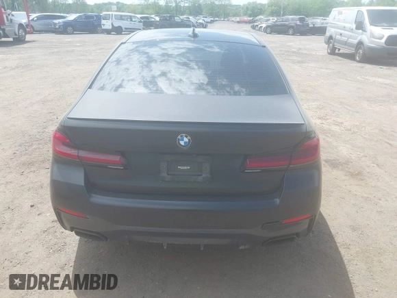 2023 BMW 5 Series M550i xDrive with VIN WBA13BK02PCN47443, listed as a IAAI auction lot 42290388 with Not provided miles and . Bid and sale history available at DreamBid. Image 16.